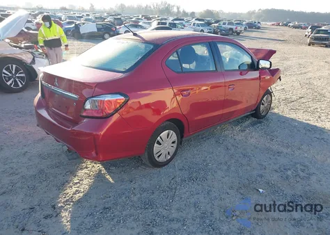 2024 Mitsubishi Mirage G4 Black Edition/Es/Le from USA, damaged, VIN ML32FUFJ3RHF12189